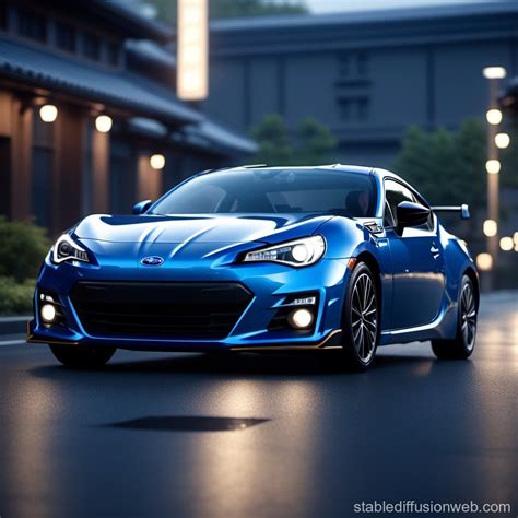 2023 Subaru Brz An Anime Perspective Stable Diffusion Online