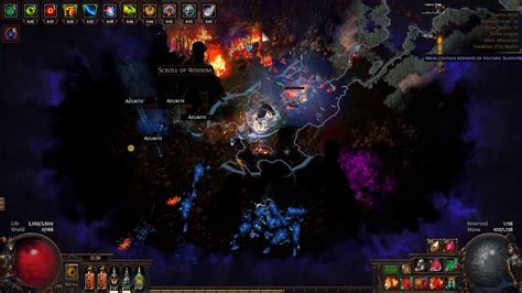 Path Of Exile Delve Blade Vortex Elementalist Delving Youtube