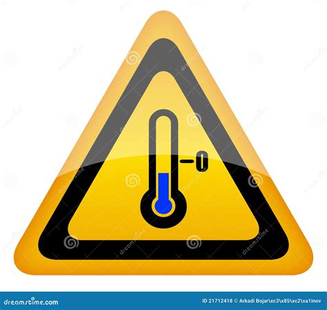 Cold Warning Sign Vector Illustration CartoonDealer 21712418