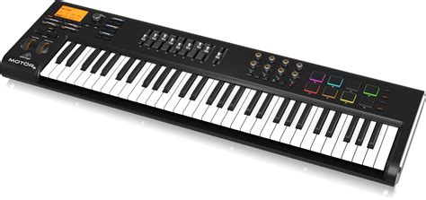 Behringer MOTOR 61 Teclado Controlador Maestro USB MIDI De 61 Teclas