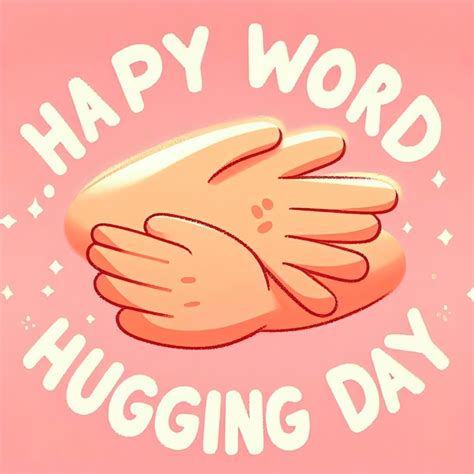 Premium Photo National Hugging Day Happy World Hugging Day January 21