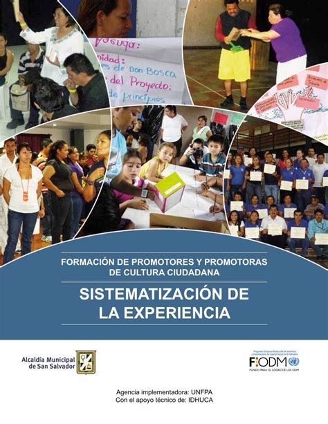 Pdf Sistematizaci N De La Experiencia Comunitarios De Las Adesco Y