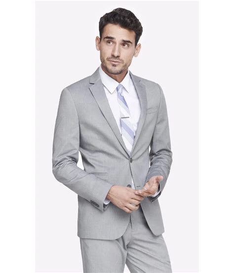 Latest Coat Pant Designs Light Grey Formal Custom Jacket Wedding Suits