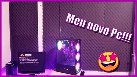 Montando O Meu Primeiro Pc Gamer Setup E Studio Youtube