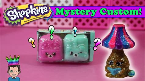 Custom Season 5 Shopkins Painted And Glitter Mystery Shopkin Youtube