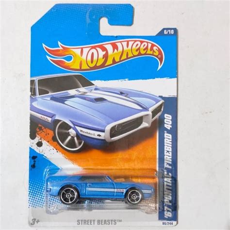Jual 67 Pontiac Firebird 400 Biru Muda 2011 HOTWHEELS HOT WHEELS HW ORI Shopee Indonesia