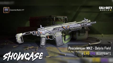 Weapon Showcase Peacekeeper MK2 Debris Field 246 Epic Call Of