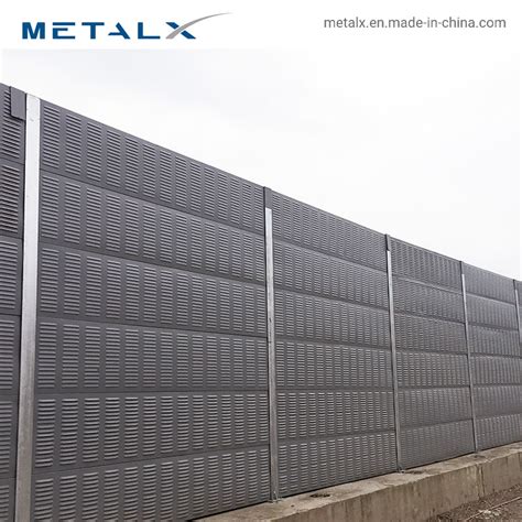 Highway Soundproof Anti Noise Reduction Barrier Panel Wall Sound