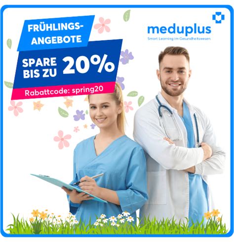 Frühlings Angebote im Mai Jetzt 20 Rabatt sichern meduplus E