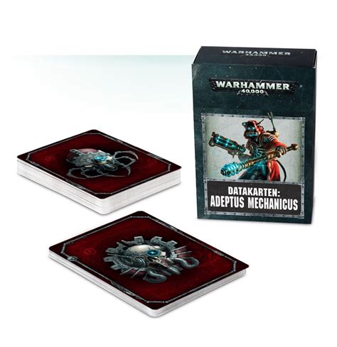 Datakarten Adeptus Mechanicus Miniset Net Miniatures Collectors Guide