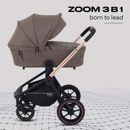 Коляска 3в1 MOWbaby Zoom купить по цене 50415 ₽ в интернет-магазине ...