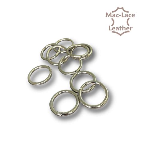 13mm Antique Non Welded Rings Pack Of 10 Mac Lace Leather Buy Online