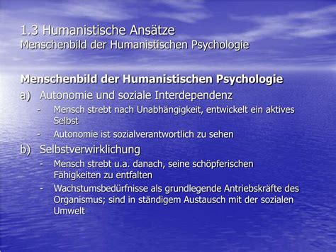 PPT Humanistische Ansätze Ein Überblick PowerPoint Presentation