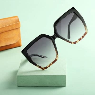 Buy/Send Brown Square Sunglasses with Case Online | IGP | JVS1197688