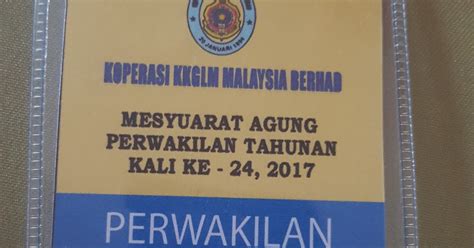 KKGLMSM CAWANGAN MELAKA MESYUARAT AGUNG KOPERASI KESATUAN GURU KALI KE