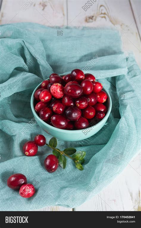 Red Cranberries Blue Image And Photo Free Trial Bigstock