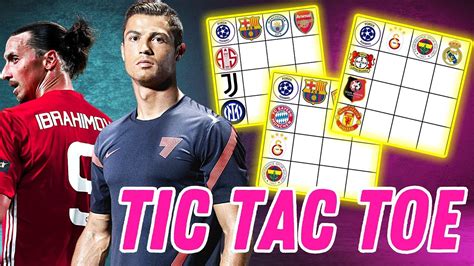 Fussball TIC TAC TOE Bestrafungen Forzafussball YouTube