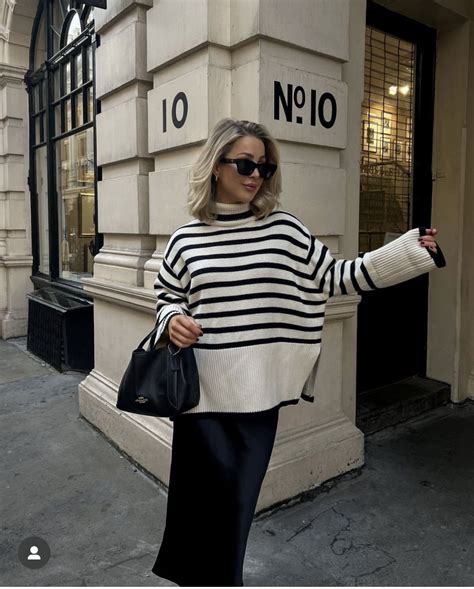 Pin By Margarida On Fashion Outfits Pullovers Outfit Striped Sweater