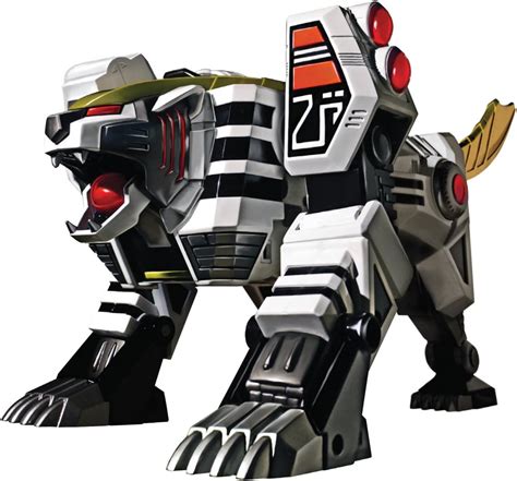 Mighty Morphin Power Rangers Legacy White Tigerzord Amazon It