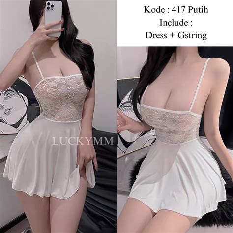 Jual Sexy Lingerie Dress Wanita Baju Tidur Wanita Sexy Bahan Spandek