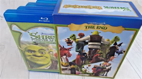 Shrek The Whole Story Disc Blu Ray Boxset Dreamworks Released In