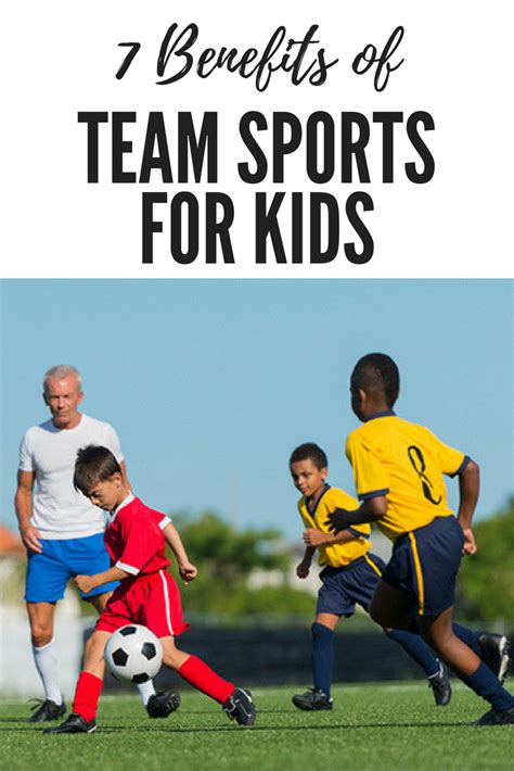 7 Benefits of Team Sports for Kids | Kids soccer, Sports, Sports dad