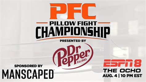 PFC: Pillow Fight Championship Presented by Dr Pepper comes to ESPN8 ...