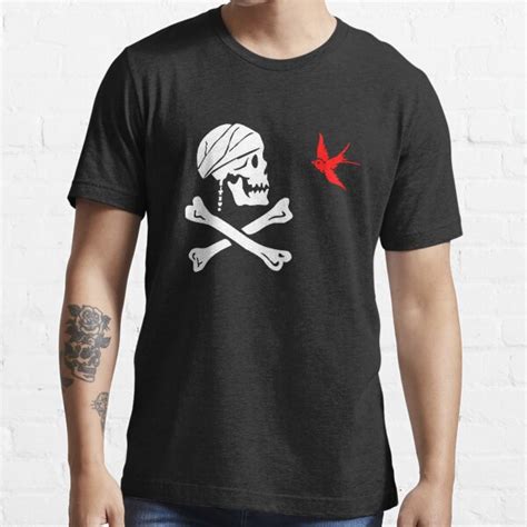 The Flag Of Captain Jack Sparrow T Shirt For Sale By Nevermoreshirts