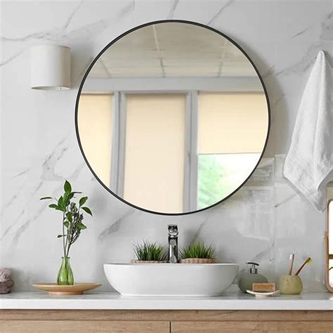 Amazon Pexfix Inch Round Mirror Circle Mirrors For Wall Gold