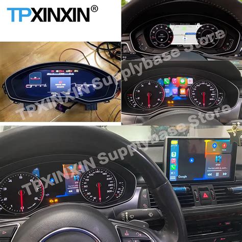 Android Digital Lcd Dashboard Panel Virtual Instrument For Audi A A