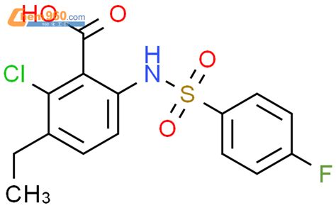 681242 51 3 Benzoic Acid 2 Chloro 3 Ethyl 6 4 Fluorophenyl Sulfonyl