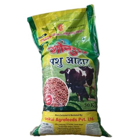 Pellets 50kg Cattle Pellet Feed Packaging Type PP Bag At 1150 Bag