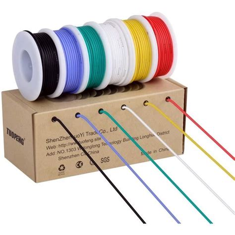 Fil électrique de 18AWG raccordez le fil flexible Silicone de fil de