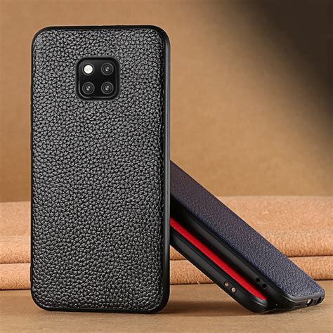 Capa De Celular Luxuosa De Couro Genu No Capinha Para Huawei P Mate