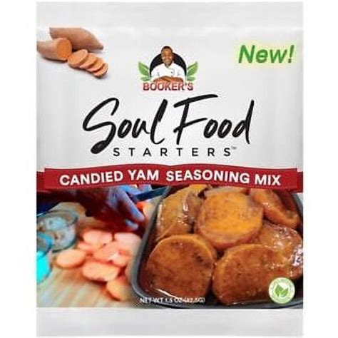 Bookerands Soul Food Starters Candied Yam Seasoning Mix 15 Oz Bag