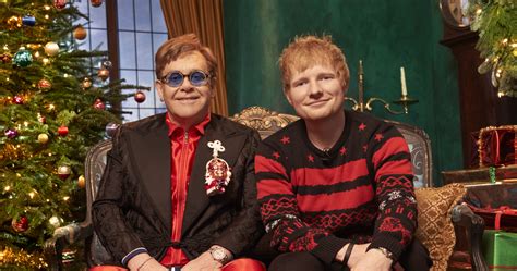 Listen to Ed Sheeran and Elton John's new single Merry Christmas