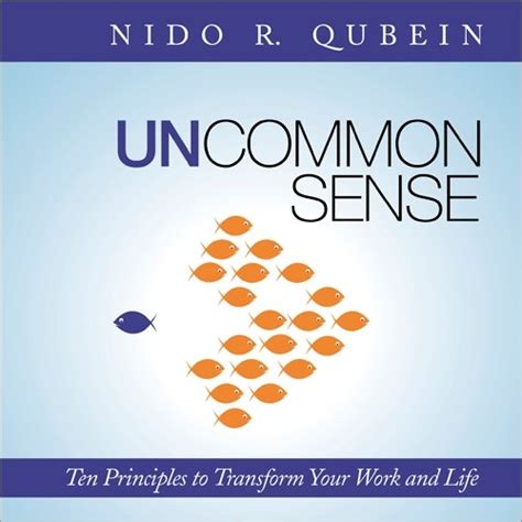 Uncommon Sense By Nido Qubein Penguin Books New Zealand