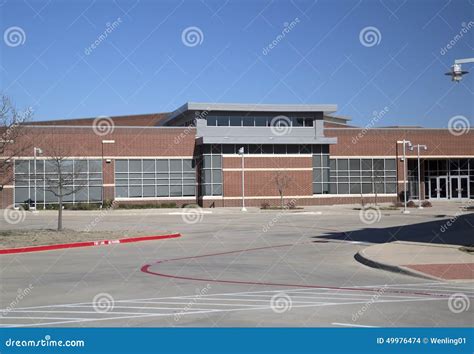 Nice Modern Public High School Gym Stock Photo - Image: 49976474