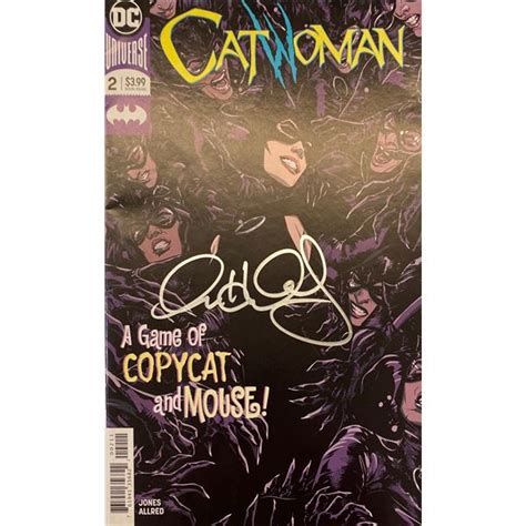 Autograph Signed Catwoman Comics