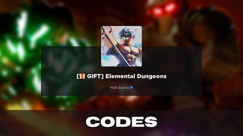 Elemental Dungeons Codes January