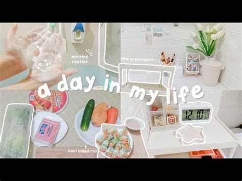 Days In My Life Morning Routine Kani Salad Spring Roll Famous