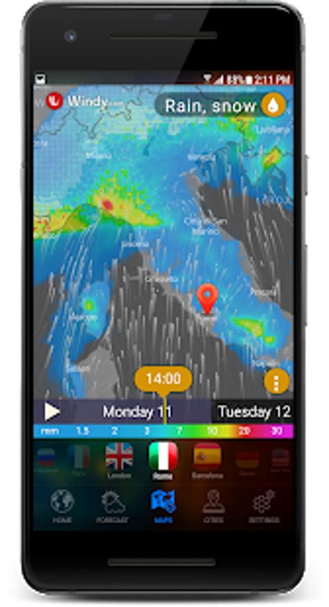 Android 용 3D EARTH accurate weather forecast rain radar APK 다운로드