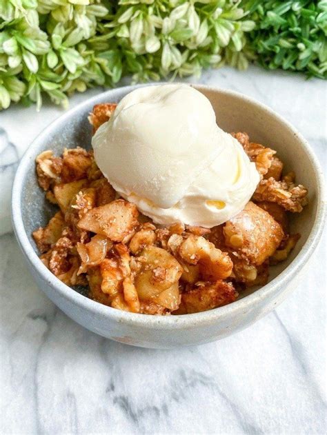 Best Healthy Apple Crisp Easy Gluten Free Secretly Healthy Home