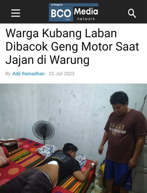 Gie On Twitter Geng Motor Makin Brutal Di Cilegon Bisa Ngak Di Door