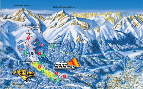 Skigebiet Nassereith - Pistenplan Nassereith - Pistenkilometer - Bewertung