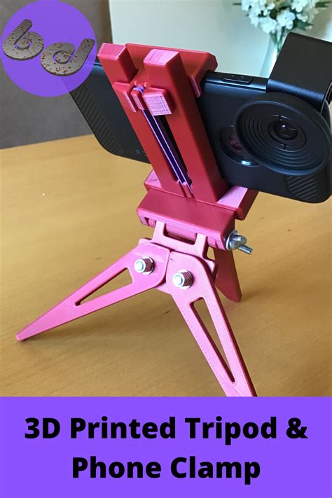 3d Printed Tripod Stand Making A 3d Printed Tripod Stand For Phones