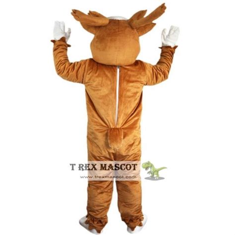 Brown Elk Deer Mascot Costume For Adult