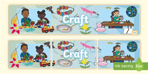 Craft Display Banner Professor Feito Twinkl