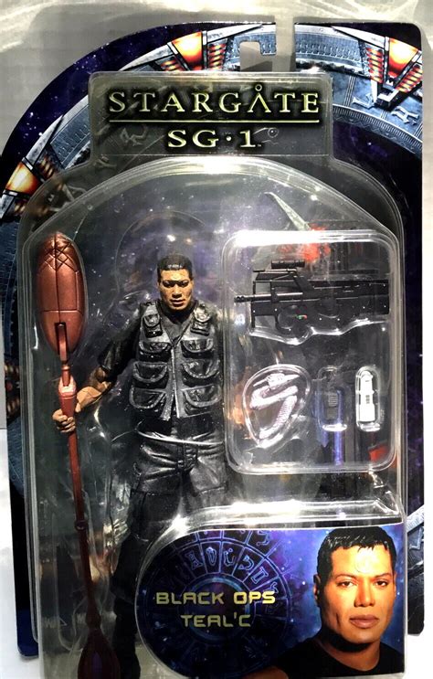 Stargate Sg 1 Series 2 Black Ops Tealc Action Figure New Diamond