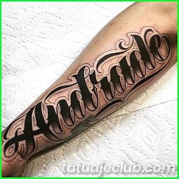 Tatuajes De Nombre En El Brazo Para Hombres D Tatuajeclub